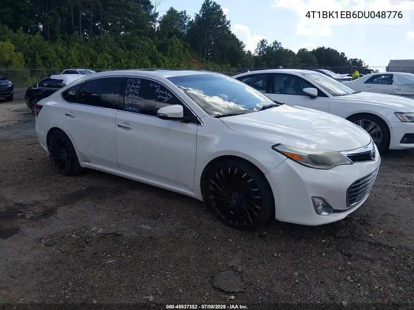 2013 Toyota Avalon Limited VIN: 4T1BK1EB6DU048776 Lot: 45537352