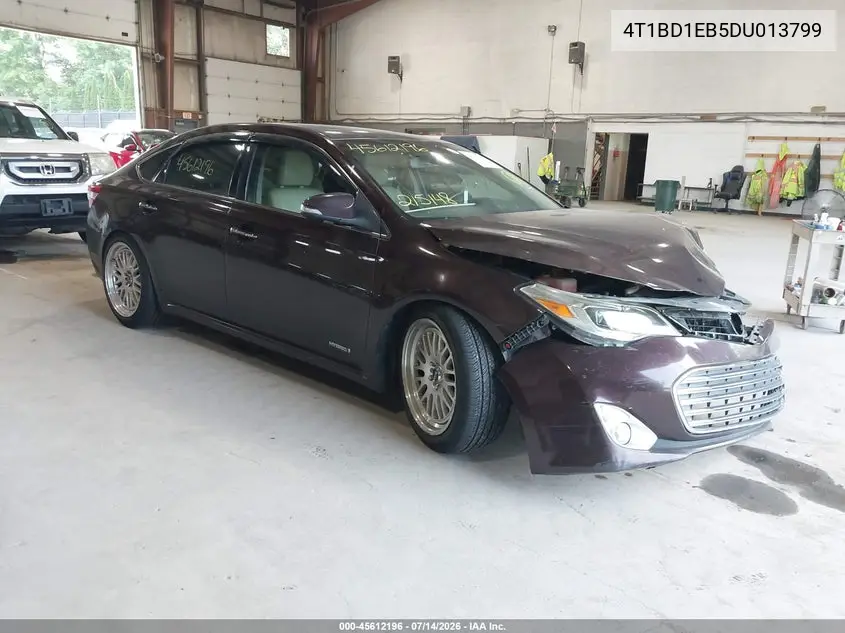 2013 Toyota Avalon Hybrid Limited VIN: 4T1BD1EB5DU013799 Lot: 45612196