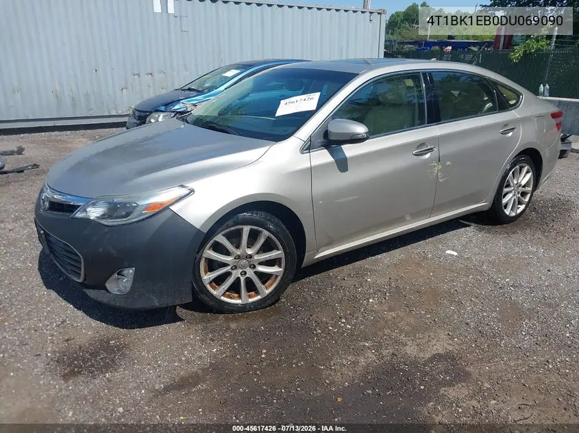 2013 Toyota Avalon Limited VIN: 4T1BK1EB0DU069090 Lot: 45617426