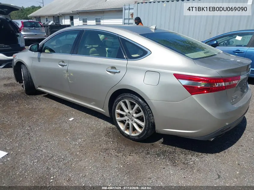 2013 Toyota Avalon Limited VIN: 4T1BK1EB0DU069090 Lot: 45617426