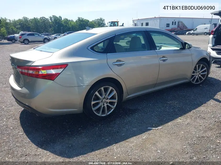 2013 Toyota Avalon Limited VIN: 4T1BK1EB0DU069090 Lot: 45617426