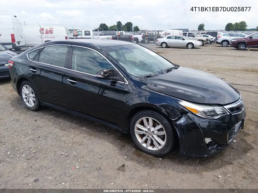 2013 Toyota Avalon Xle VIN: 4T1BK1EB7DU025877 Lot: 45627518