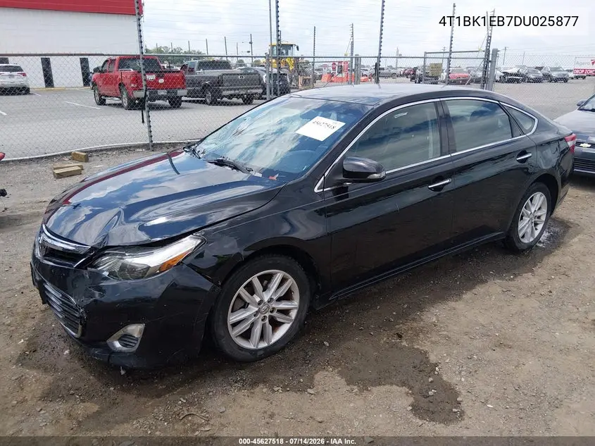 2013 Toyota Avalon Xle VIN: 4T1BK1EB7DU025877 Lot: 45627518