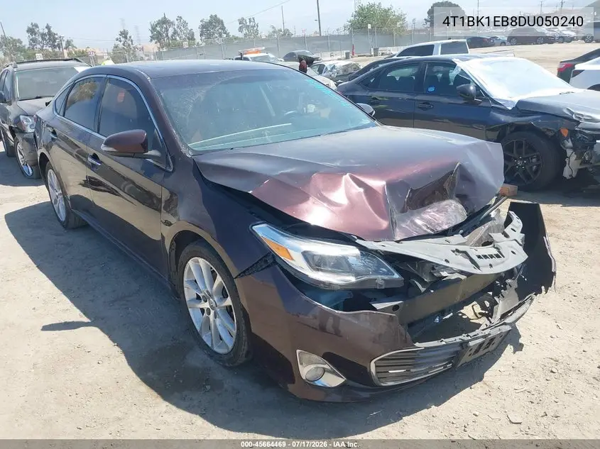 2013 Toyota Avalon Xle Touring VIN: 4T1BK1EB8DU050240 Lot: 45664469