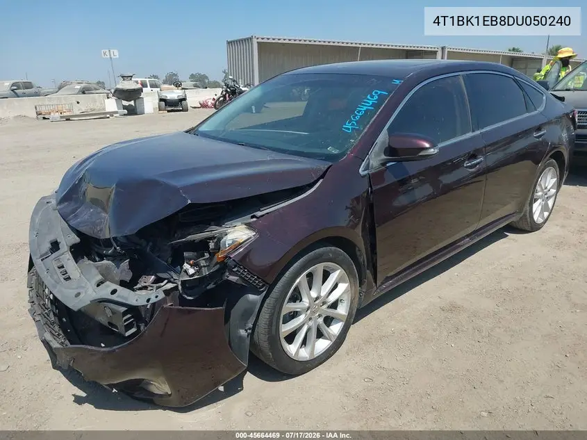 2013 Toyota Avalon Xle Touring VIN: 4T1BK1EB8DU050240 Lot: 45664469