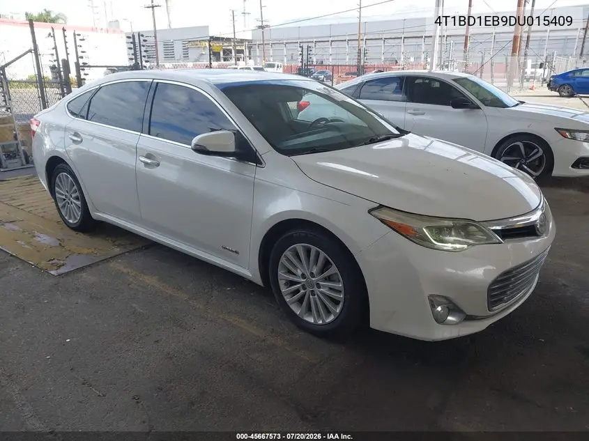 2013 Toyota Avalon Hybrid Limited VIN: 4T1BD1EB9DU015409 Lot: 45667573