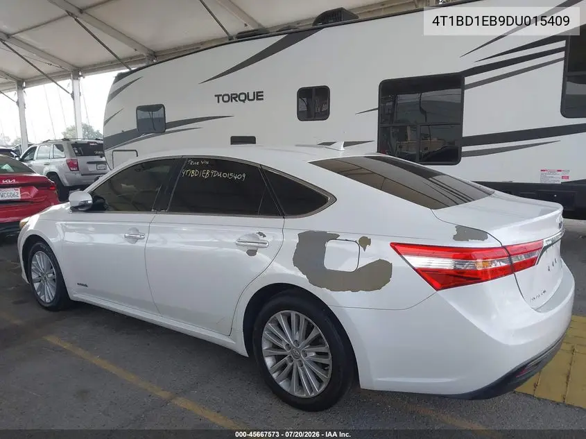 2013 Toyota Avalon Hybrid Limited VIN: 4T1BD1EB9DU015409 Lot: 45667573