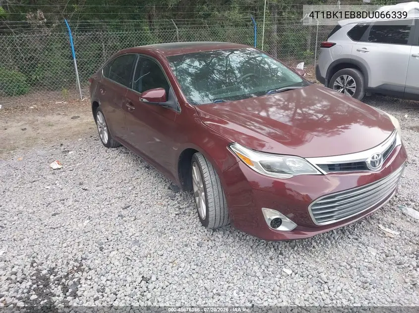 2013 Toyota Avalon Xle Touring VIN: 4T1BK1EB8DU066339 Lot: 45676366
