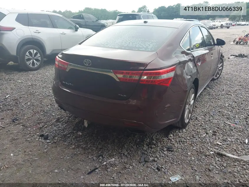 2013 Toyota Avalon Xle Touring VIN: 4T1BK1EB8DU066339 Lot: 45676366