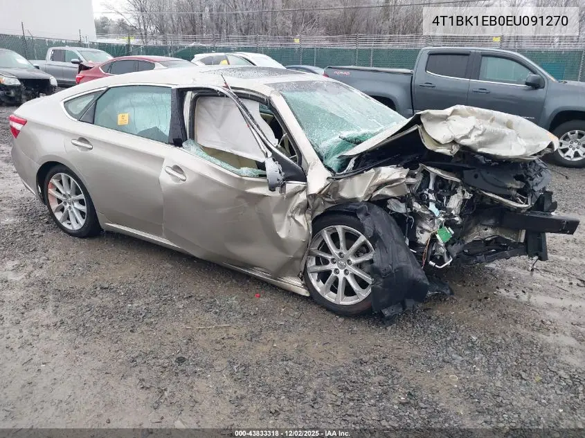 4T1BK1EB0EU091270 2014 Toyota Avalon Limited