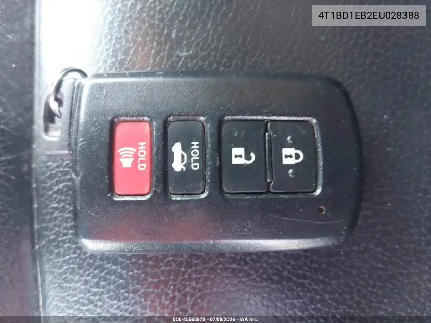 2014 Toyota Avalon Hybrid Xle Touring VIN: 4T1BD1EB2EU028388 Lot: 45563979
