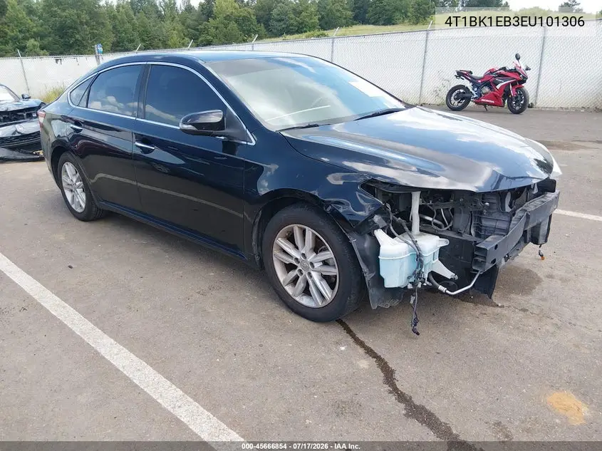 2014 Toyota Avalon Xle Premium VIN: 4T1BK1EB3EU101306 Lot: 45666854