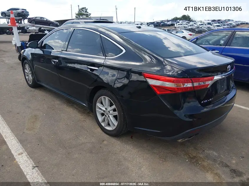 2014 Toyota Avalon Xle Premium VIN: 4T1BK1EB3EU101306 Lot: 45666854