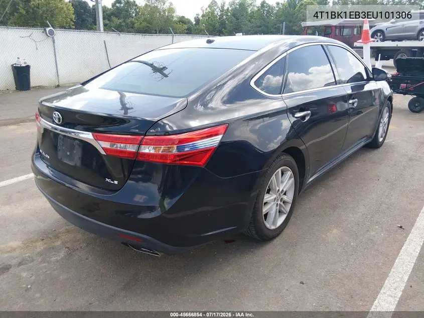 2014 Toyota Avalon Xle Premium VIN: 4T1BK1EB3EU101306 Lot: 45666854