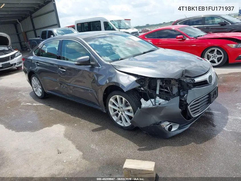 2015 Toyota Avalon Limited VIN: 4T1BK1EB1FU171937 Lot: 45289947
