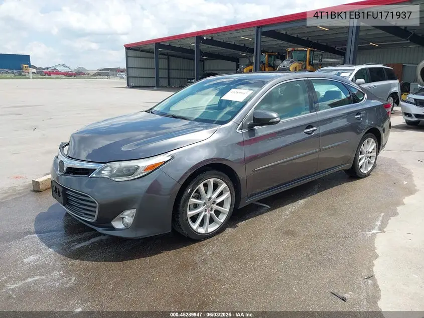 2015 Toyota Avalon Limited VIN: 4T1BK1EB1FU171937 Lot: 45289947