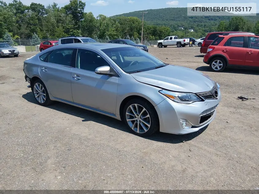 2015 Toyota Avalon Xle Touring VIN: 4T1BK1EB4FU155117 Lot: 45599497