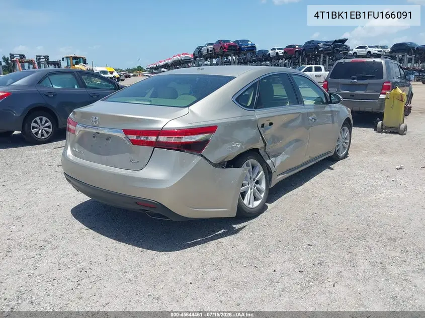 2015 Toyota Avalon Xle VIN: 4T1BK1EB1FU166091 Lot: 45644461