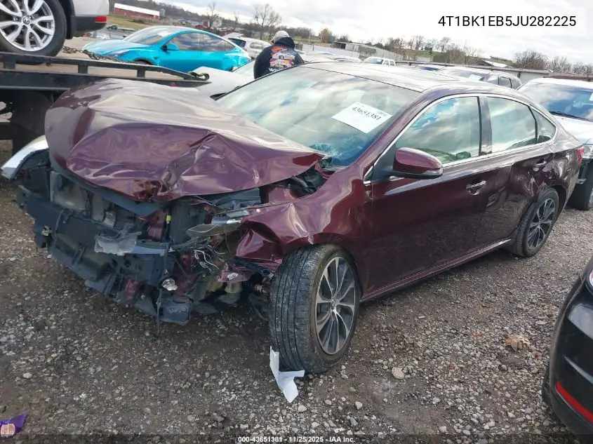 4T1BK1EB5JU282225 2018 Toyota Avalon