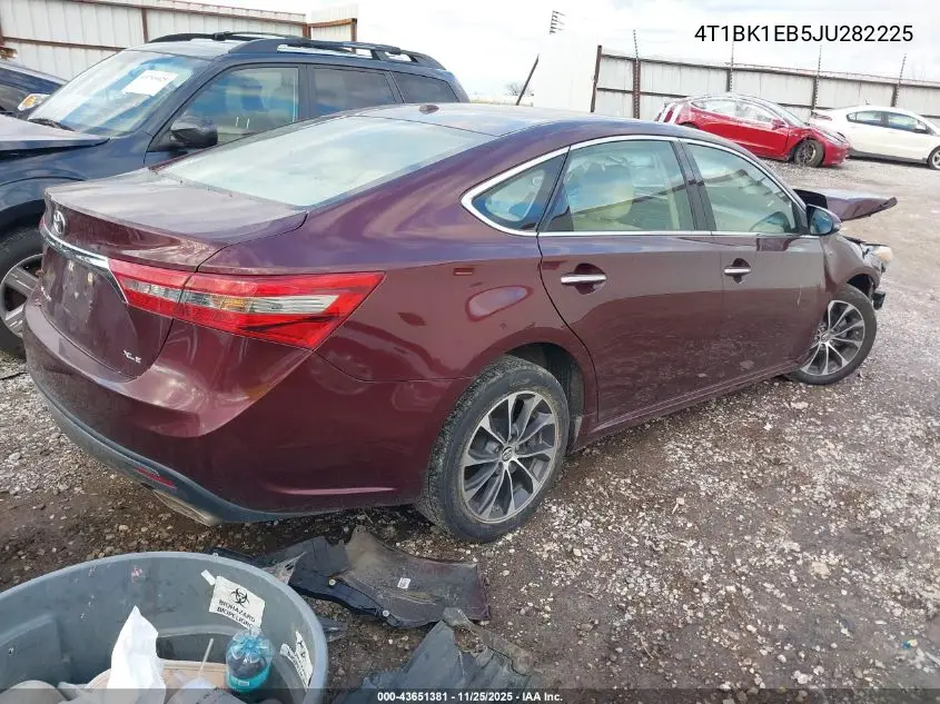 4T1BK1EB5JU282225 2018 Toyota Avalon