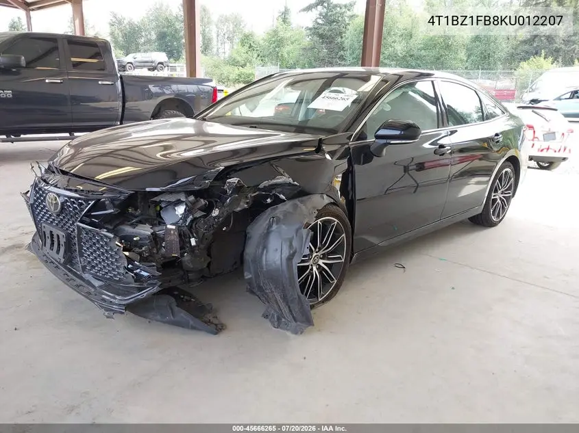 2019 Toyota Avalon Xse VIN: 4T1BZ1FB8KU012207 Lot: 45666265