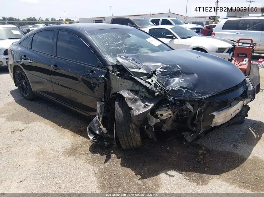 2021 Toyota Avalon Xse Nightshade VIN: 4T1EZ1FB2MU059166 Lot: 45661629