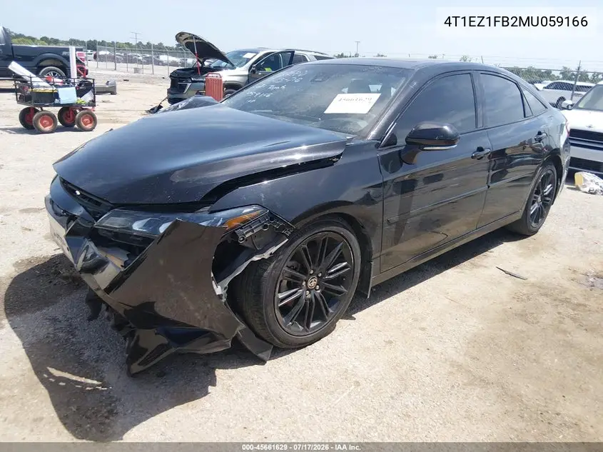 2021 Toyota Avalon Xse Nightshade VIN: 4T1EZ1FB2MU059166 Lot: 45661629