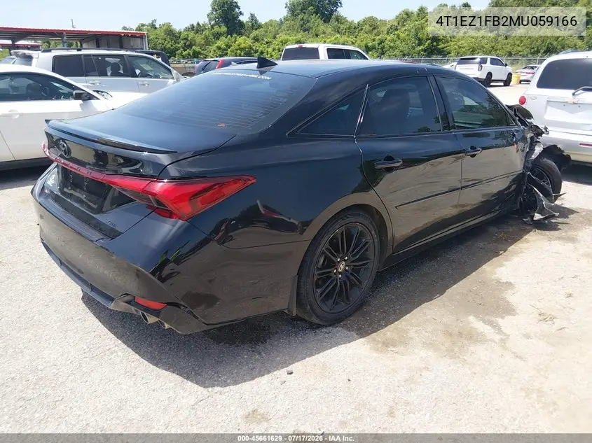 2021 Toyota Avalon Xse Nightshade VIN: 4T1EZ1FB2MU059166 Lot: 45661629