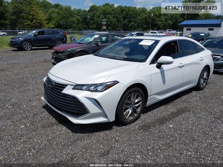 2022 Toyota Avalon Xle VIN: 4T1AZ1FB1NU082423 Lot: 45348242