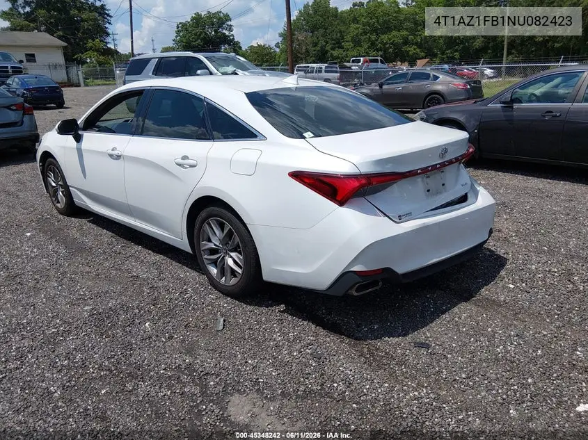2022 Toyota Avalon Xle VIN: 4T1AZ1FB1NU082423 Lot: 45348242