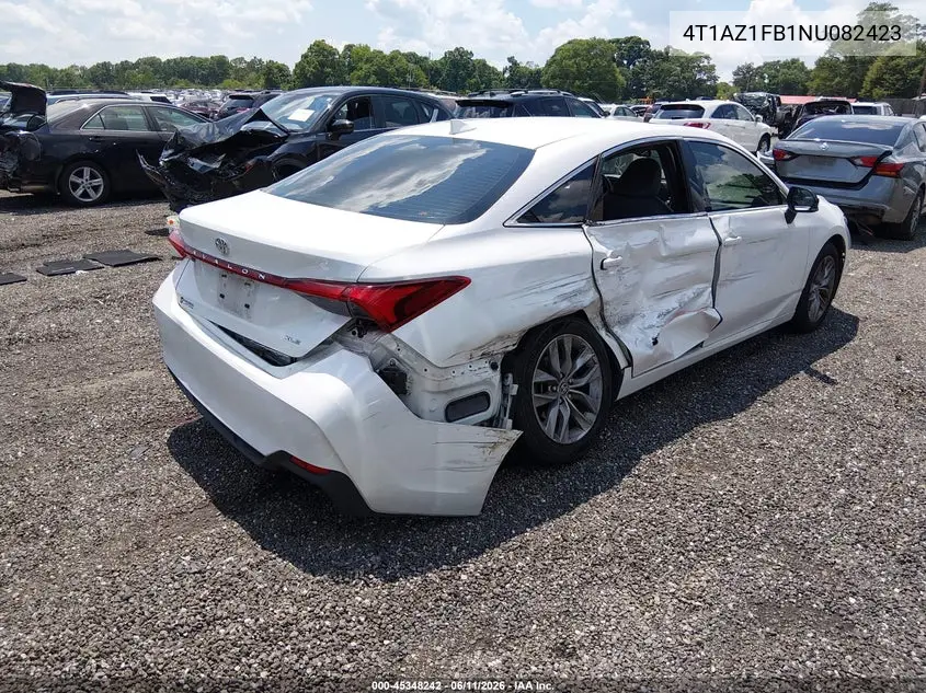 2022 Toyota Avalon Xle VIN: 4T1AZ1FB1NU082423 Lot: 45348242