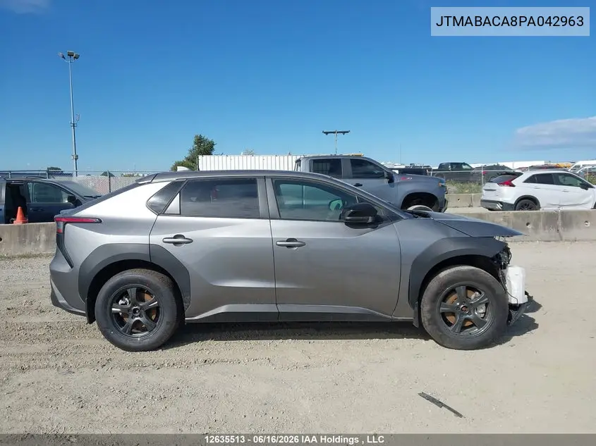 2023 Toyota Bz4X Xle VIN: JTMABACA8PA042963 Lot: 12635513
