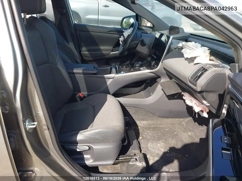2023 Toyota Bz4X Xle VIN: JTMABACA8PA042963 Lot: 12635513