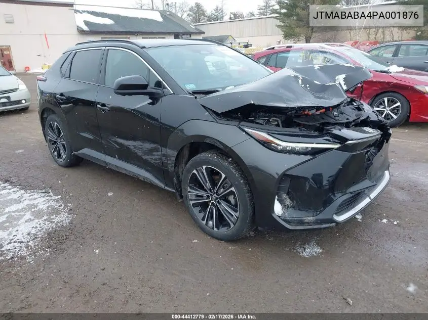 2023 Toyota Bz4X Limited VIN: JTMABABA4PA001876 Lot: 44412779