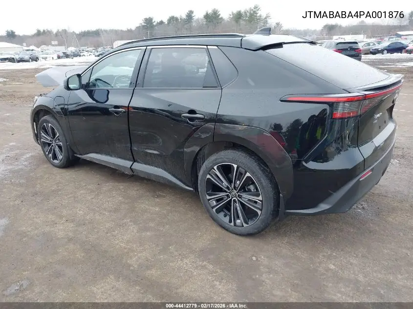 2023 Toyota Bz4X Limited VIN: JTMABABA4PA001876 Lot: 44412779
