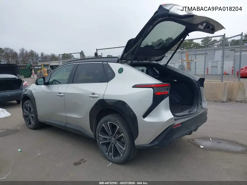 2023 Toyota Bz4X Limited VIN: JTMABACA9PA018204 Lot: 44732161