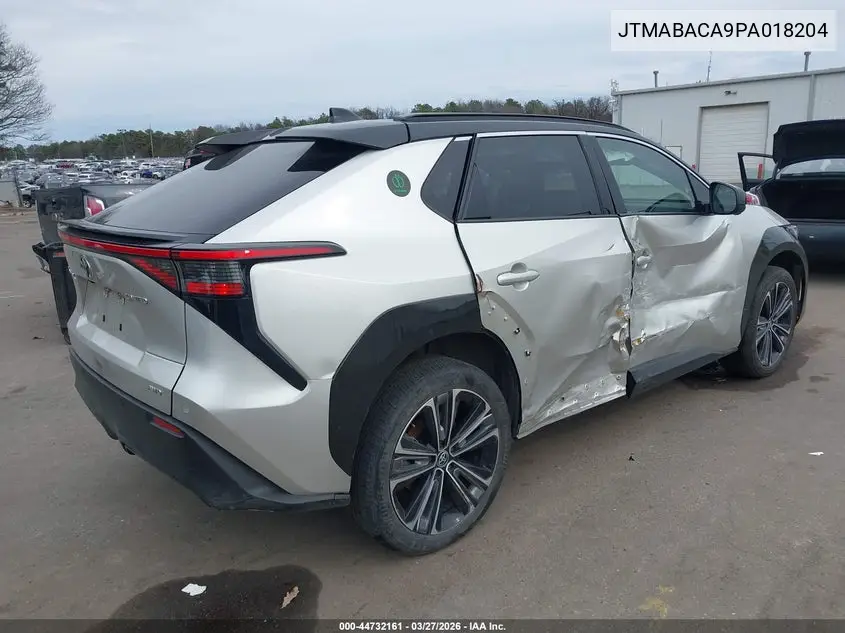 2023 Toyota Bz4X Limited VIN: JTMABACA9PA018204 Lot: 44732161