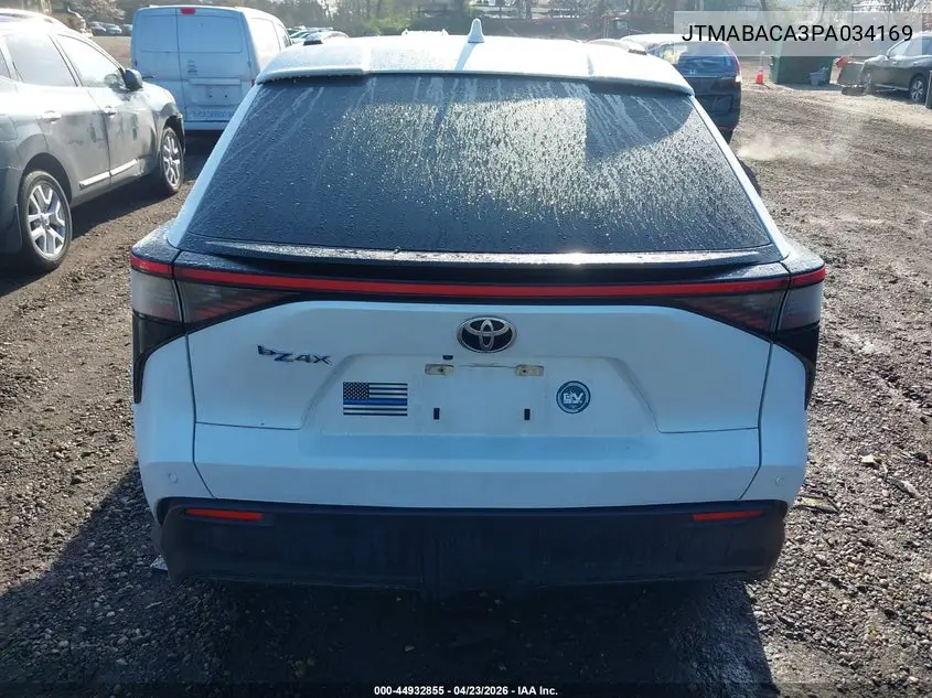 2023 Toyota Bz4X Xle VIN: JTMABACA3PA034169 Lot: 44932855