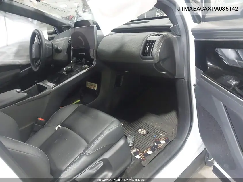 2023 Toyota Bz4X Limited VIN: JTMABACAXPA035142 Lot: 45262761