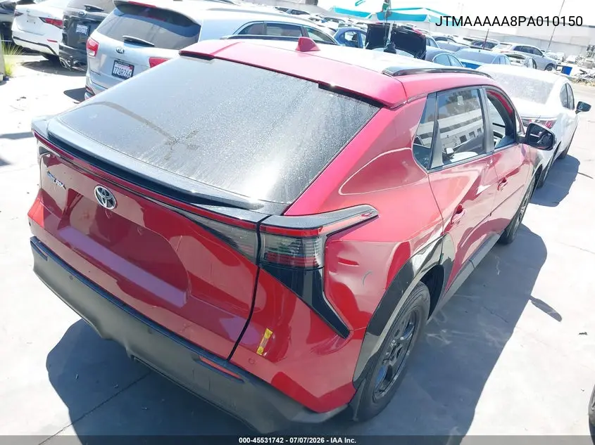 2023 Toyota Bz4X Xle VIN: JTMAAAAA8PA010150 Lot: 45531742