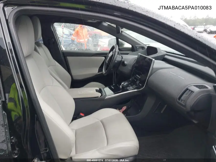 2023 Toyota Bz4X Limited VIN: JTMABACA5PA010083 Lot: 45551274