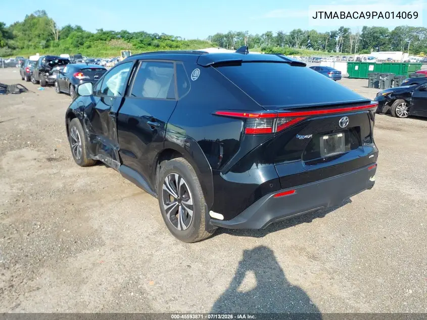 2023 Toyota Bz4X Xle VIN: JTMABACA9PA014069 Lot: 45593871