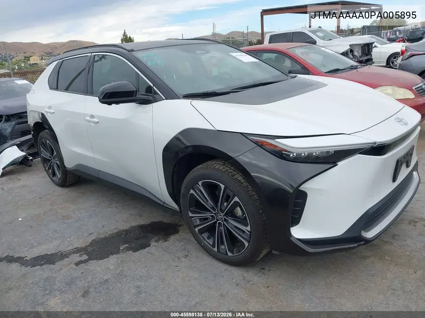 2023 Toyota Bz4X Limited VIN: JTMAAAAA0PA005895 Lot: 45598138