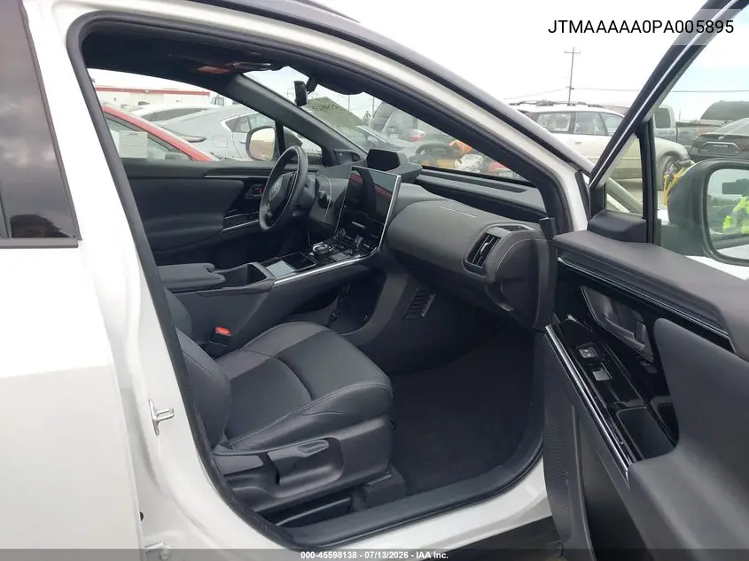 2023 Toyota Bz4X Limited VIN: JTMAAAAA0PA005895 Lot: 45598138