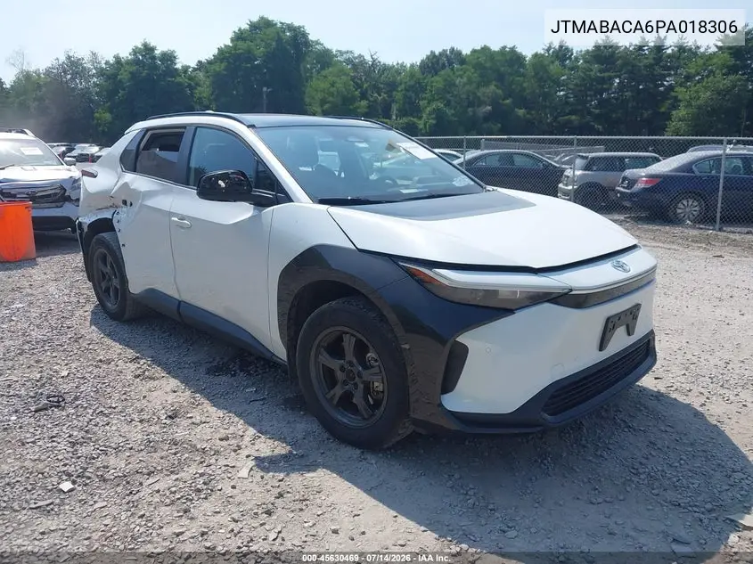 2023 Toyota Bz4X Xle VIN: JTMABACA6PA018306 Lot: 45630469