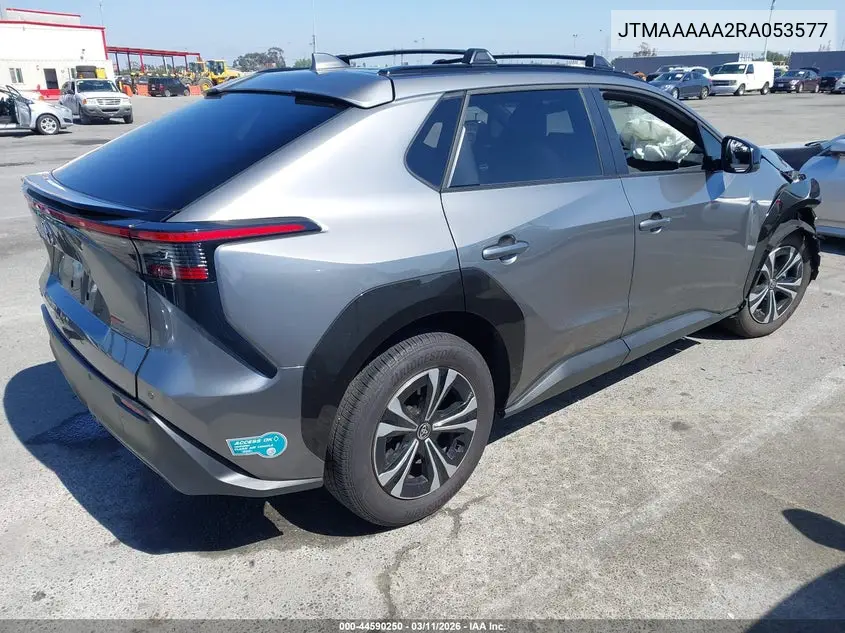 2024 Toyota Bz4X Xle VIN: JTMAAAAA2RA053577 Lot: 44590250