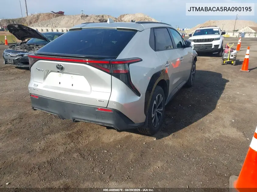 2024 Toyota Bz4X Xle VIN: JTMABACA5RA090195 Lot: 44894079