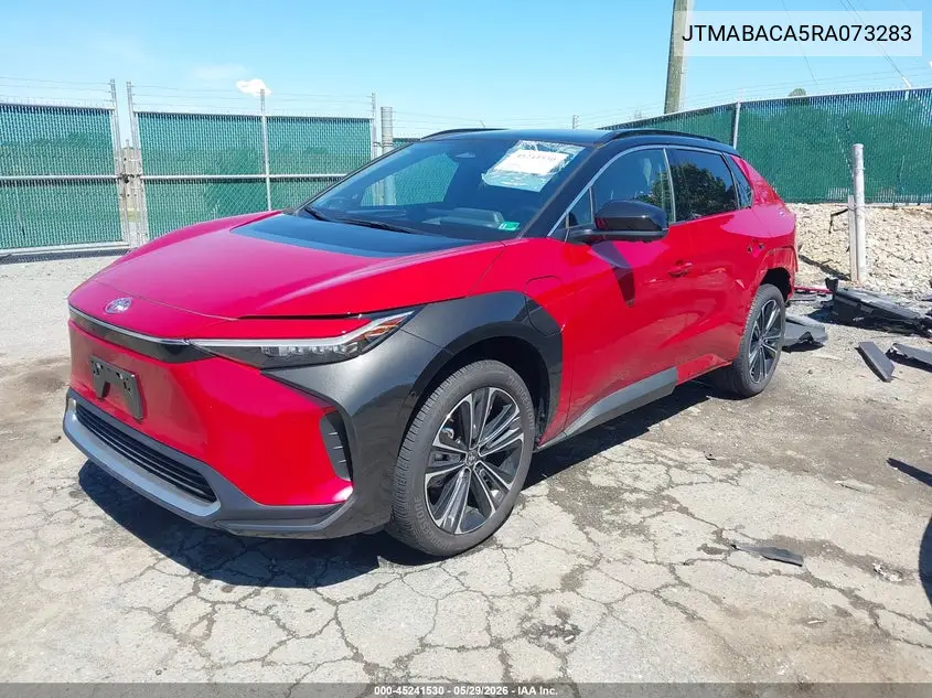 2024 Toyota Bz4X Limited VIN: JTMABACA5RA073283 Lot: 45241530