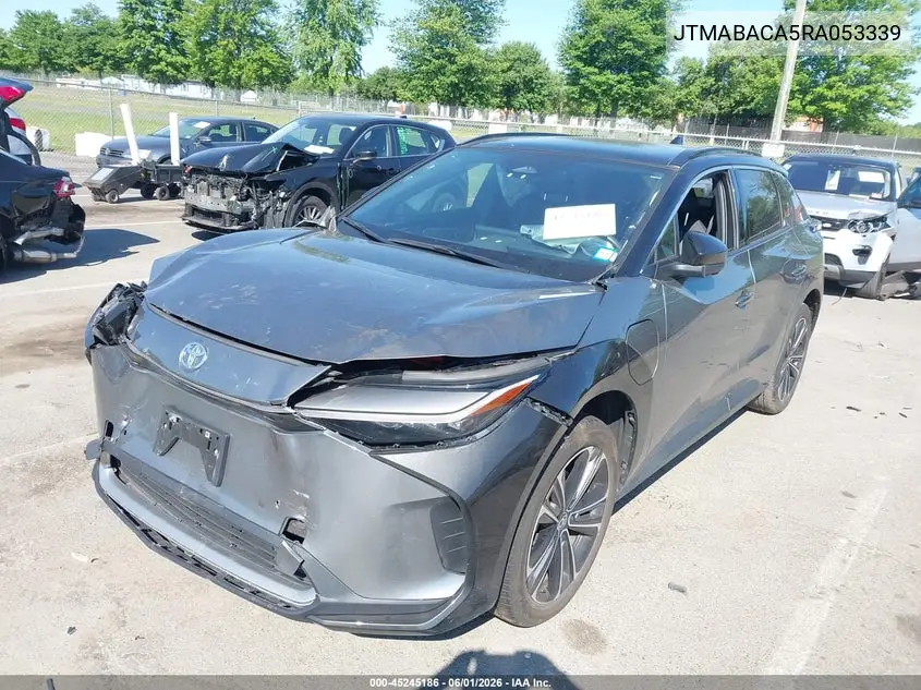 2024 Toyota Bz4X Limited VIN: JTMABACA5RA053339 Lot: 45245186