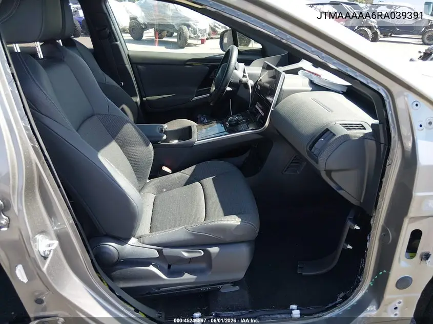 2024 Toyota Bz4X Xle VIN: JTMAAAAA6RA039391 Lot: 45246897